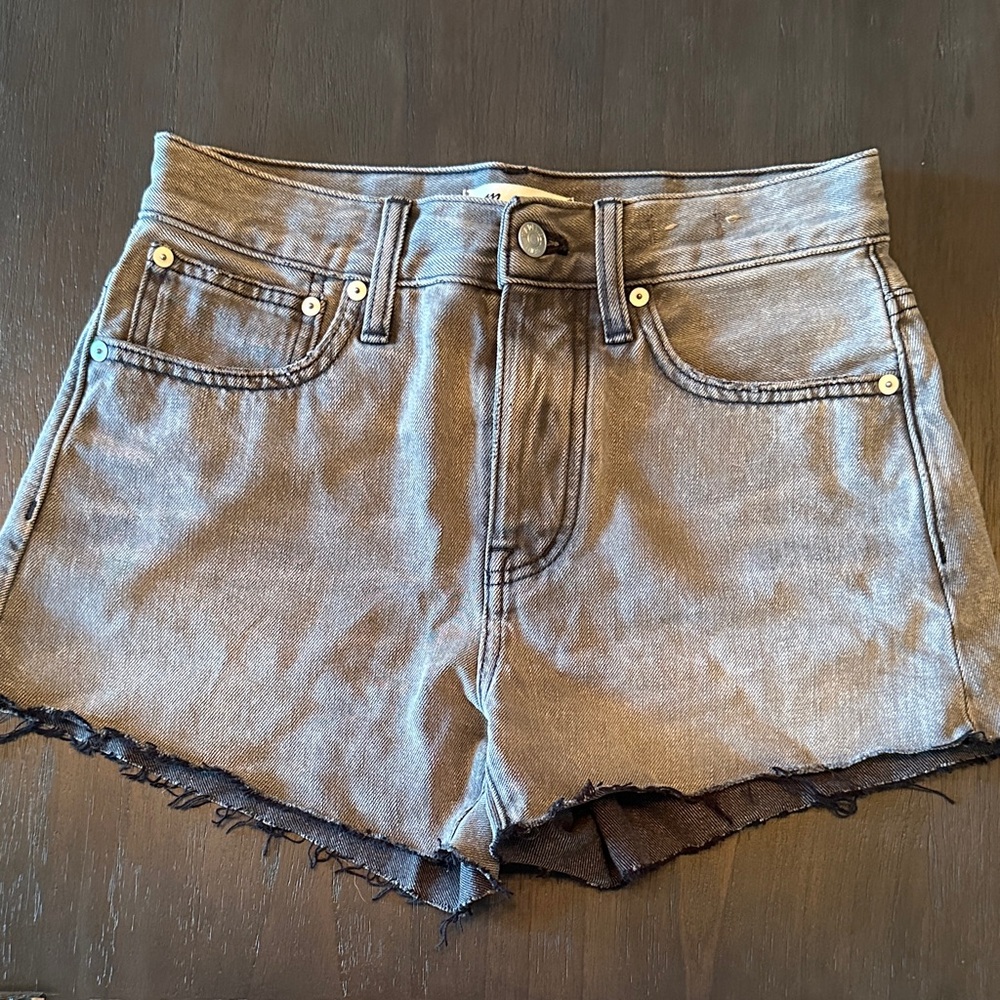 Madewell Gray Denim Women Shorts